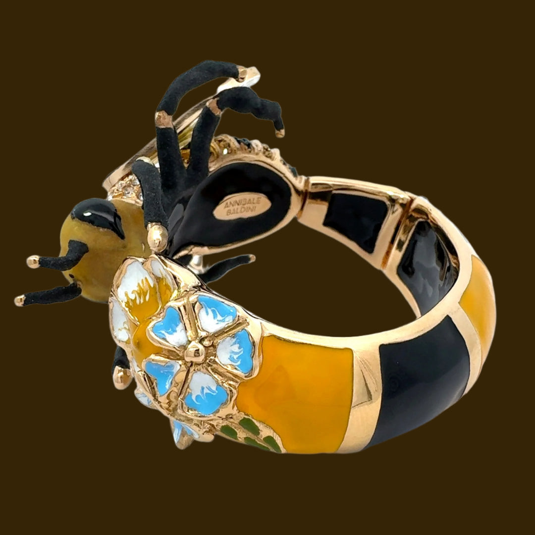 Annibale Baldini Queen Bee Bangle Bracelet