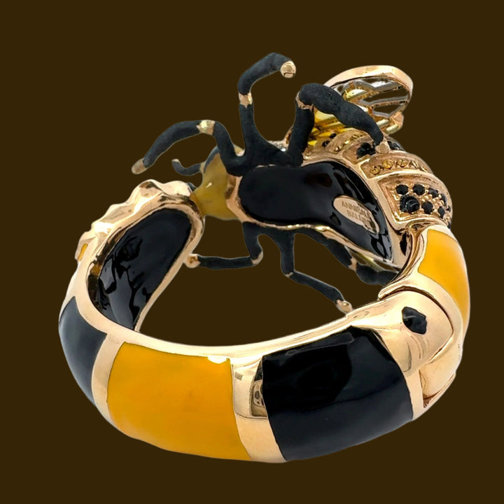 Annibale Baldini Queen Bee Bangle Bracelet