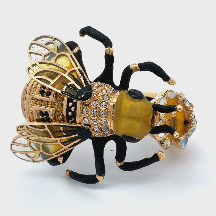 Annibale Baldini Queen Bee Bangle Bracelet