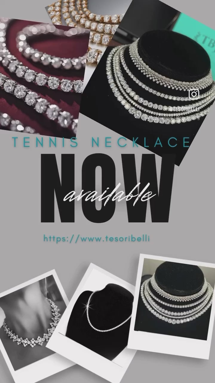 The Diamond Tennis Necklace